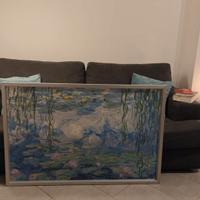 Quadro tela ninfee PJÄTTERYD Canvas Ikea