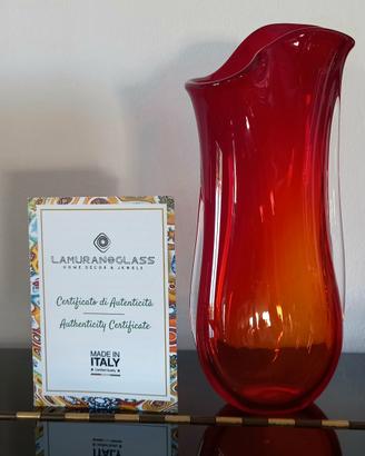 Sergio Costantini  Murano vaso firmato garanzia 