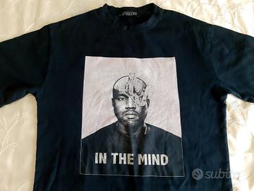 5 magliette uomo color nero varie taglie.