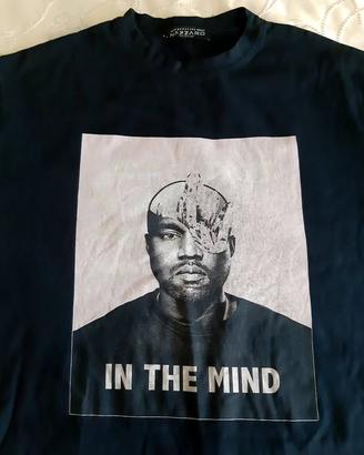 5 magliette uomo color nero varie taglie.