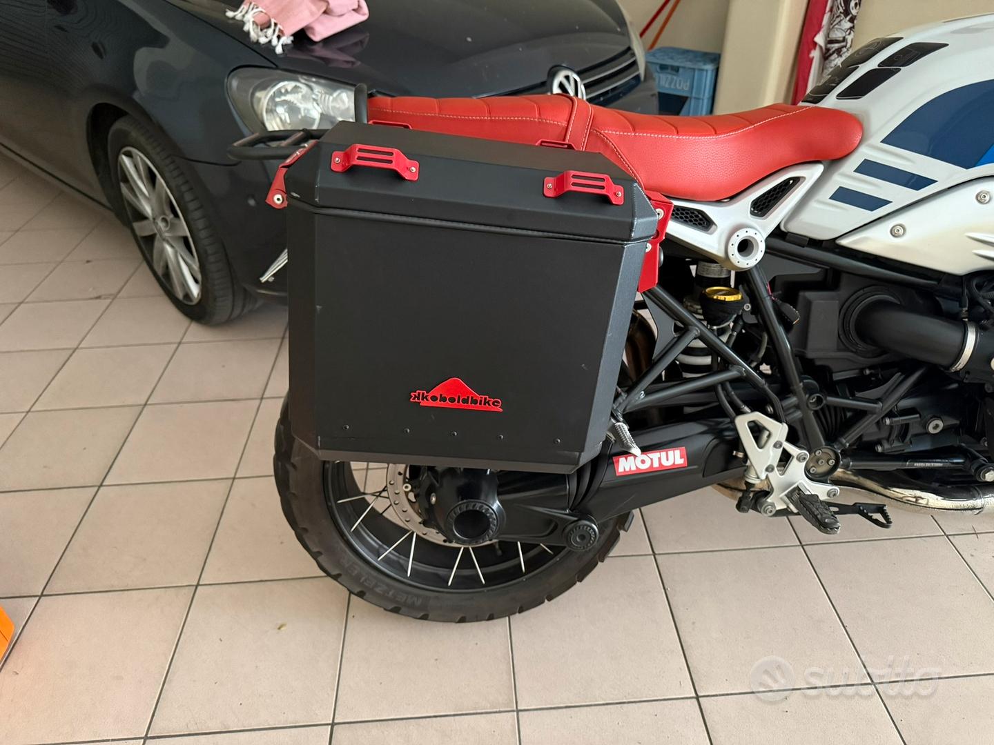 Valigia laterale lato destro koboldbike Accessori Moto In