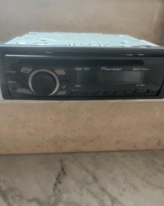 Stereo con cd e frontalino  e cd marca pioneer
