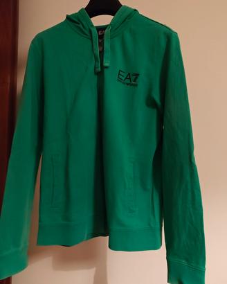 Emporio Armani felpa uomo con cappuccio zip M