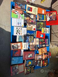 50 libri in blocco di vario genere