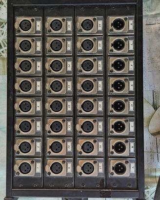 Stage Box / Multibox QUIK LOK 24 Canali + 8 Return