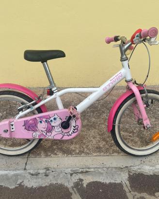 Bicicletta decathlon btwin 16 pollici