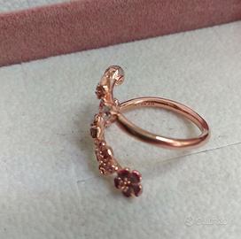 PANDORA Anello aperto Ramo di fiori di pesco (54) - Abbigliamento ...
