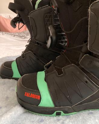 Scarponi snowboard Salomonon Faction