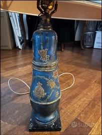 Lampada da tavolo vintage stile orientale