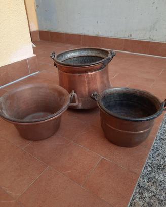 pentole paiolo in rame