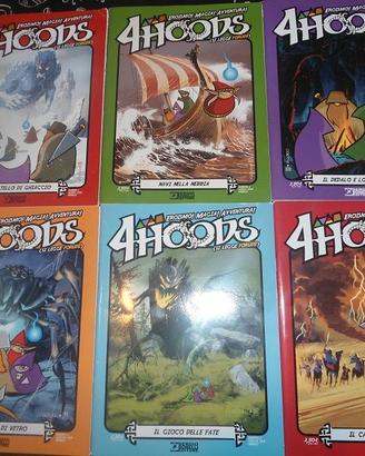 FUMETTI 4 HOODS  serie completa