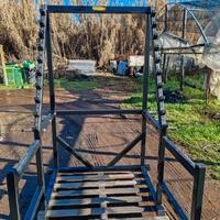 Rack technogym /Panca verticale technogym 