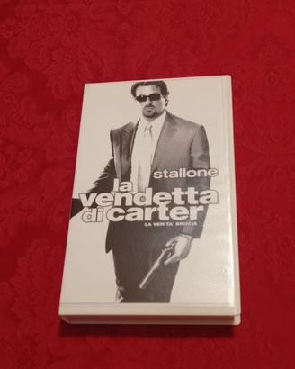 VHS La vendetta di Carter ex noleggio 