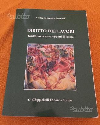 Santoro Passarelli manuale Diritto del Lavoro