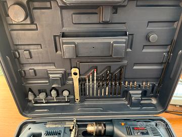 Fresatrice trapano levigatrice e seghetto