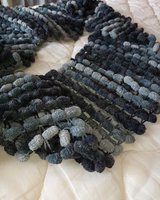 Sciarpa handmade ad anello🔵