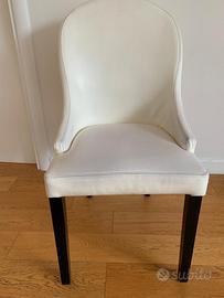 Poltrona Bianca Ecopelle