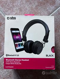 cuffie bluetooth sbs mod dj bt black