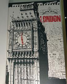 Quadro con orologio London big ben