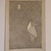 Litografia Alberto Giacometti "Lunare"