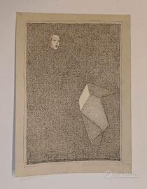 Litografia Alberto Giacometti "Lunare"