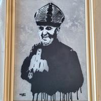 Papa Fuck Remake Banksy by Mart Signed