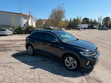 T-Roc Volkwagen Nera Rline 2.0 Diesel in garanzia