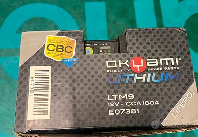 Batteria moto litio E07381