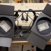 Coppia Lampade Vintage Targetti Sankey