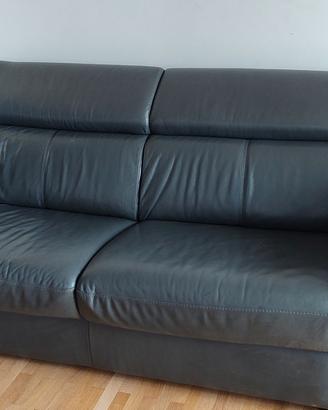 Divano letto in pelle Divani&Divani by Natuzzi