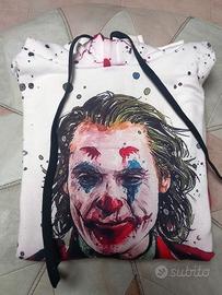 Felpa Joker Joaquin Phoenix Bianca - Tg. L