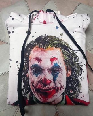 Felpa Joker Joaquin Phoenix Bianca - Tg. L