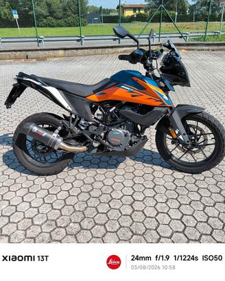 Ktm 390 stradale 2024 km.12000 si guida con A2
