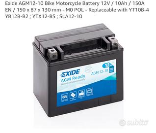 Batteria motocicletta nuova