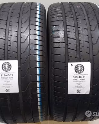 2 gomme 315 40 21 pirelli a44026