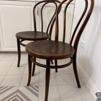 Sedie originali THONET WIEN antiche – set da 5 pez