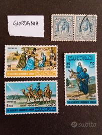 Vecchi francobolli Asia