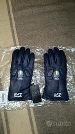guanti da sci EMPORIO ARMANI EA7 olimpiadi Italia