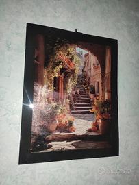 scorcio dipinto ad olio