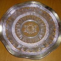 Centrotavola in vetro primi '900