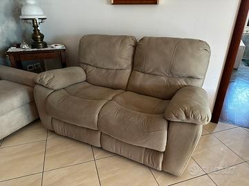 Divano reclinabile 2 posti