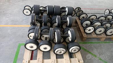 serie manubri technogym 4/34kg