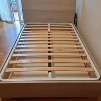 Letto a una piazza e mezza contenitore Ikea Malm