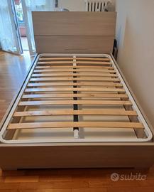 Letto a una piazza e mezza contenitore Ikea Malm