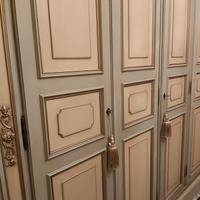 armadio artigianale legno laccato