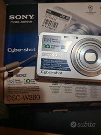 Macchina fotografica Sony Cyber shot DSC-W360