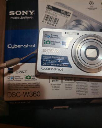 Macchina fotografica Sony Cyber shot DSC-W360