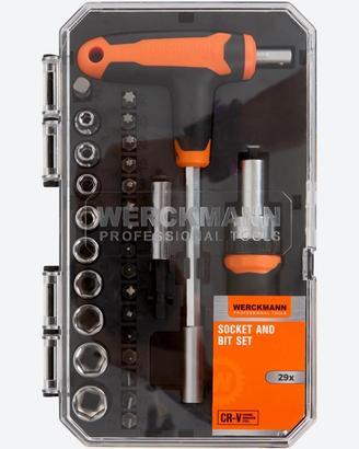 Set Chiavi a Bussola e Inserti 29 Pezzi