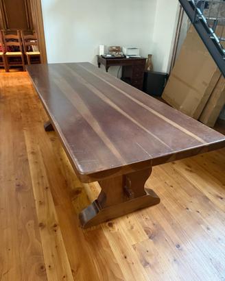 Tavolo rettangolare legno massiccio