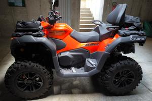CF Moto Cforce 850 Touring targa bianca